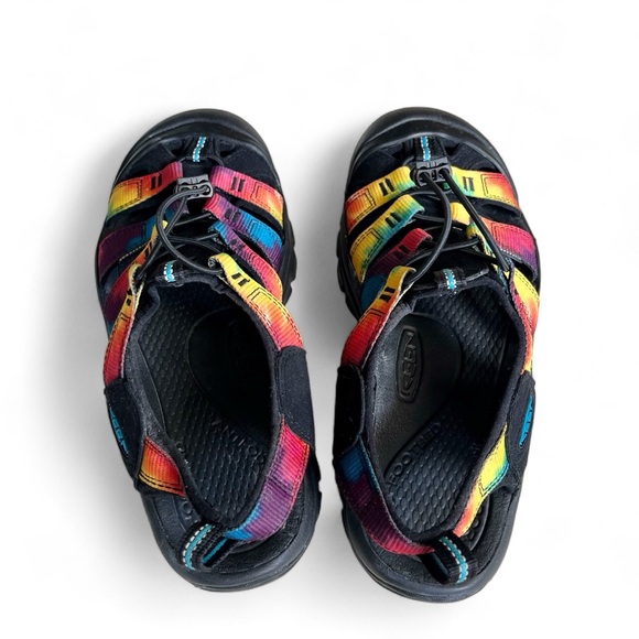 KEEN Newport H2 Retro Original Tie Dye Rainbow Pride Sandals Womens Size US 10 - Picture 5 of 12
